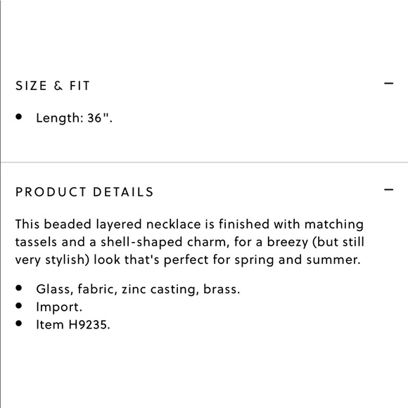 J.crew beaded shell and tassel pendant necklace - Picture 4 of 11